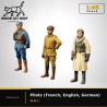 1:48 - WW1 Pilots (French, English, German)