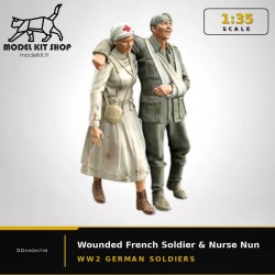 1:35 - WW2 Soldat Allemand et infirmière