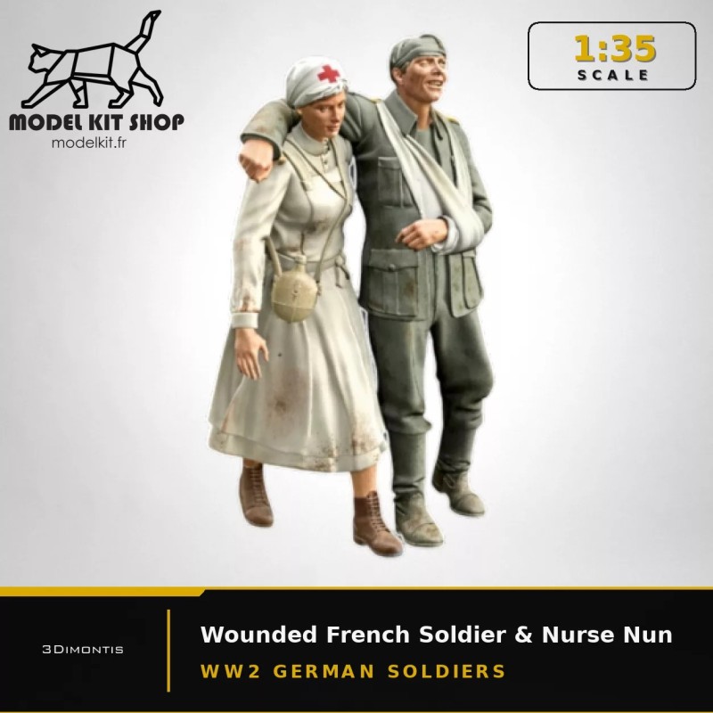 1:35 - WW2 Soldat Allemand et infirmière