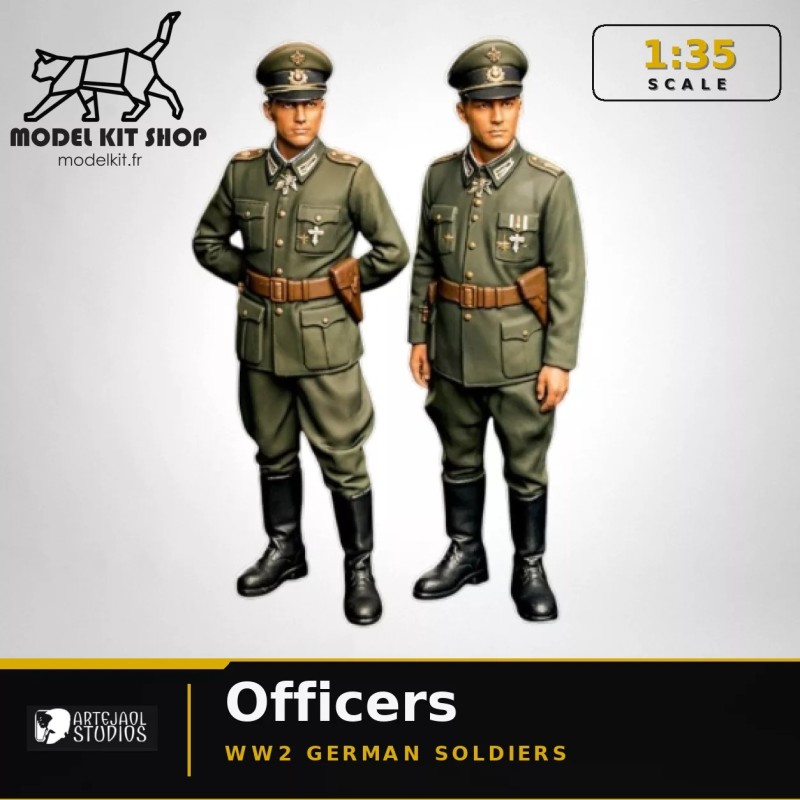 1:35 Serie - WW2 Officiers Allemands
