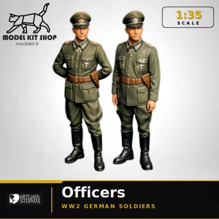 1:35 Serie - WW2 Officiers Allemands