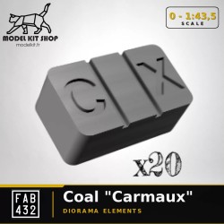 0 (1:43,5) - Briquette charbon "Carmaux"