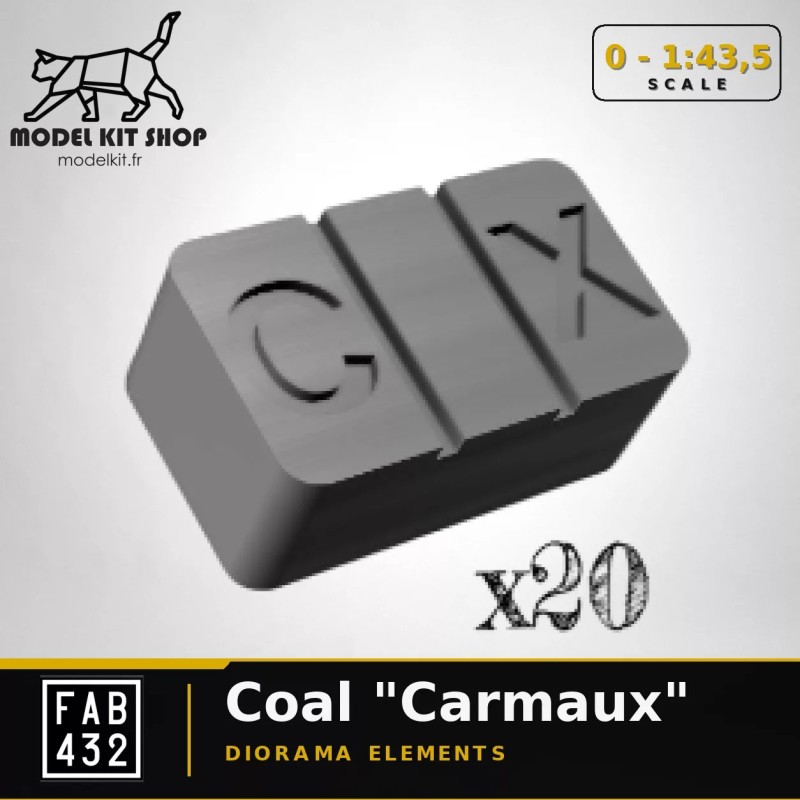 0 (1:43,5) - Briquette charbon "Carmaux"