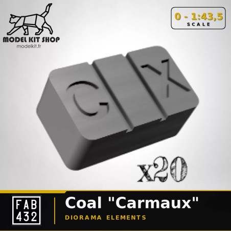 0 (1:43,5) - Briquette charbon "Carmaux"