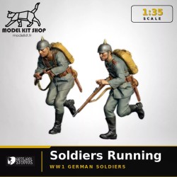 1:35 - WW1 Soldats Allemands en train de courir