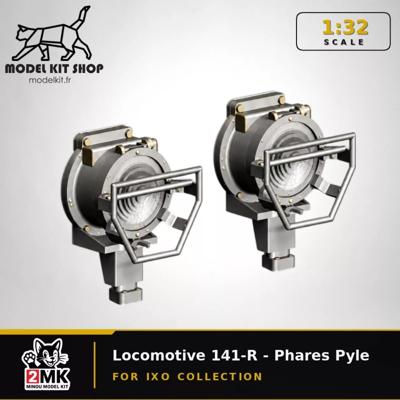1:32 - Locomotive 141-R - Phares Pyle