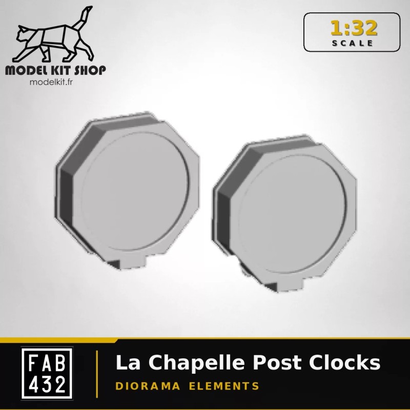 1:32 - 2 horloges de poste du type La Chapelle