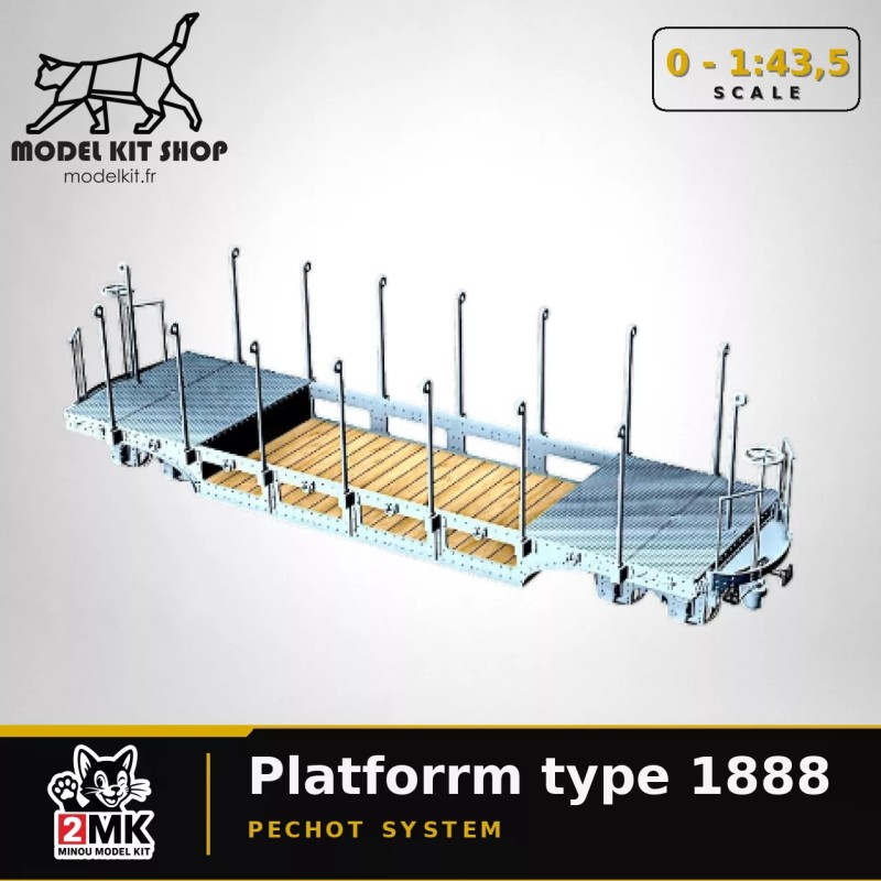 0 (1:43.5) - Platerforme Artillerie "Pechot" type 1888