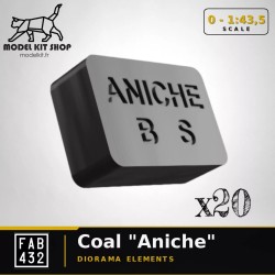 0 (1:43.5) - Aniche kohle briquette"