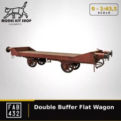 0 (1:43.5) - Wagon Plat à Double Tamponnenent