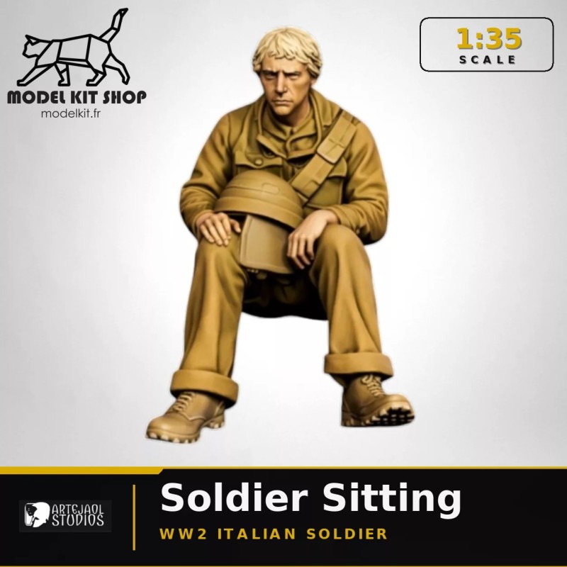 1:35 Serie - WW2 Soldat Tankiste Italien 3