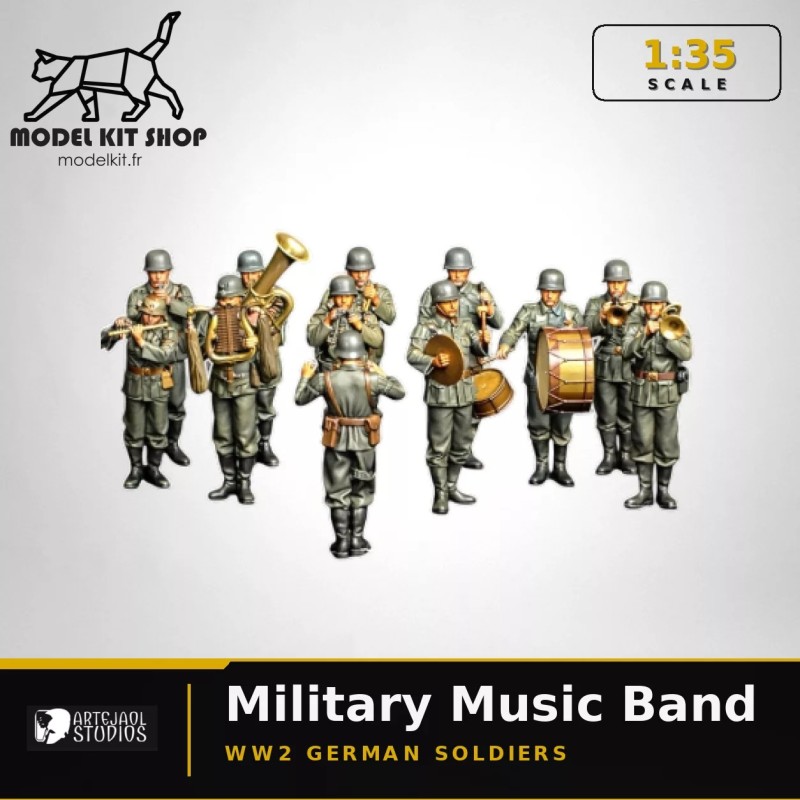1:35 - WW2 Soldats Allemands - Groupe de musique