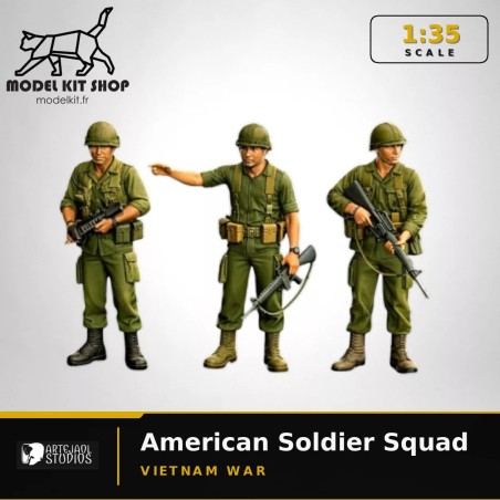 1:35 - Vietnam - Soldats Américains