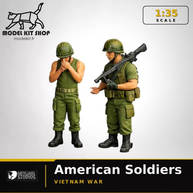 1:35 - Vietnam - Soldats Américains