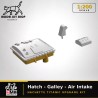 KIT 01 - Ecoutille / Cambuse / Prise d'air