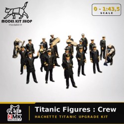 KIT F2 - Titanic Figura 2: Comandante y tripulación