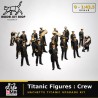 KIT F2 - Figurines Titanic  2 : Le commandant et l'équipage