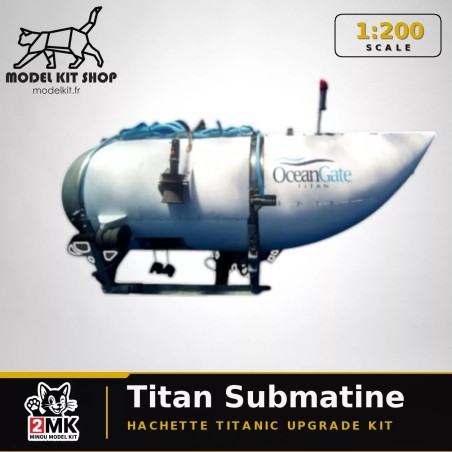 Sous-Marin Titan - Exploration du Titanic - 1:200