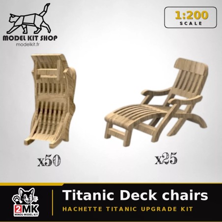 1:200 – Titanic Deck chairs