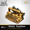 1:35 - Diorama Soldats Allemands avec MG42  WW2