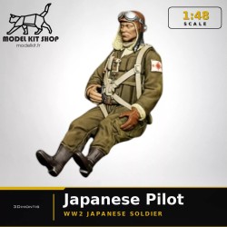 1:48 - WW2 Pilote Japonais
