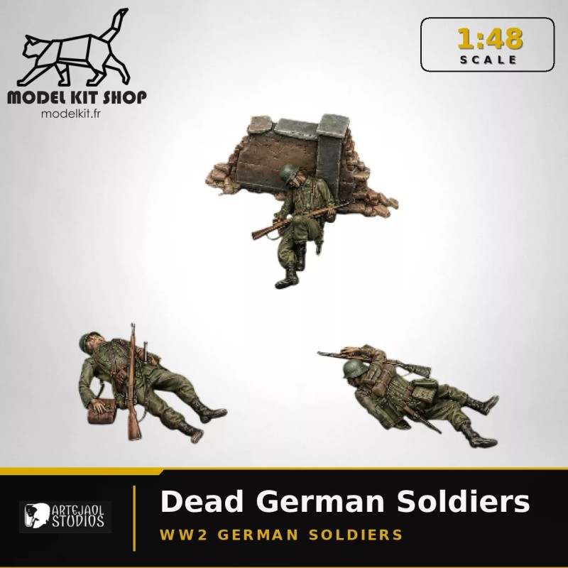 1:48 - Soldats allemands Morts WW2