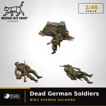 1:48 - Soldats allemands Morts WW2