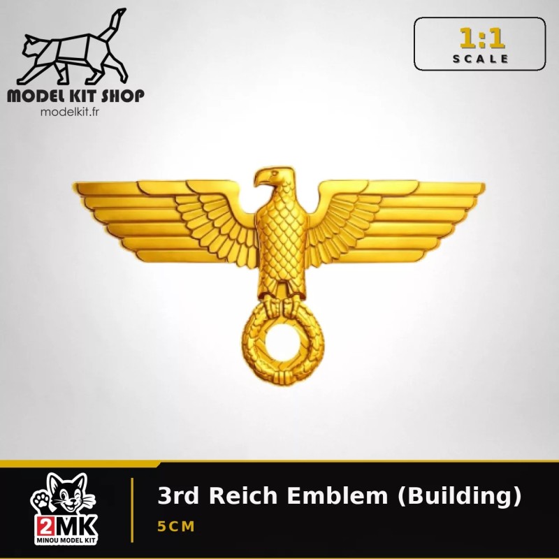 Emblème de Bâtiment 3ème Reich (5 cm)