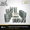 1:35 - WW2 Barrils et Jerrycans allemand