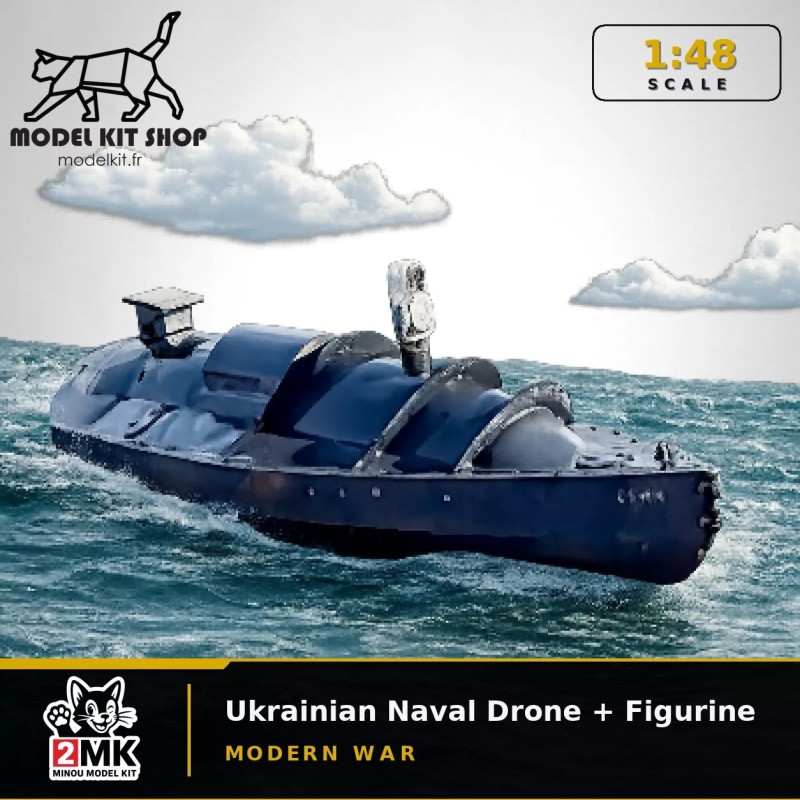 1:48 - Drone Naval Ukrainien + Figurine