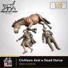 1:35 - Civils et cheval morts - Exode 1940