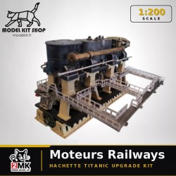 KIT 43 - Rambarde passerelle supérieure moteur