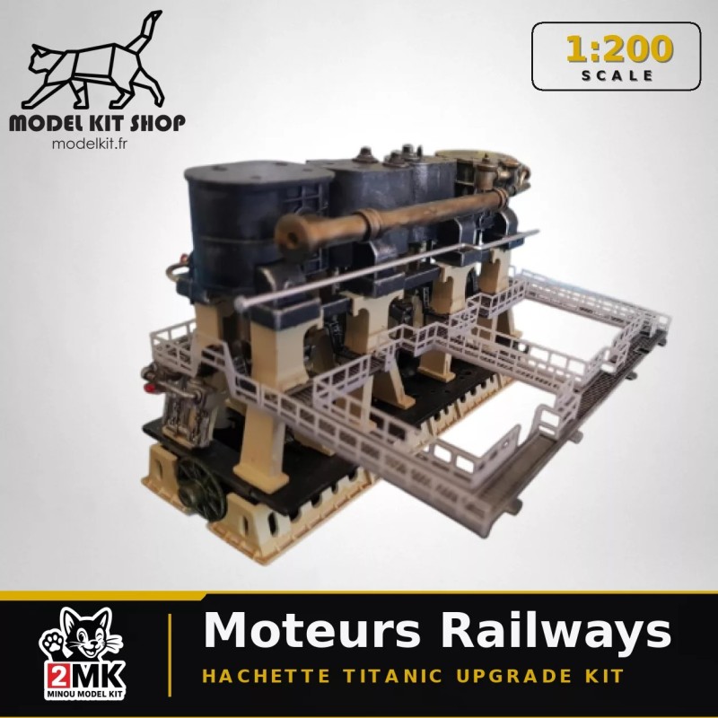 KIT 43 - Rambarde passerelle supérieure moteur