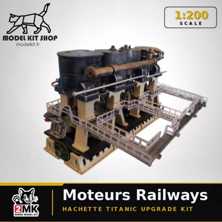 KIT 43 - Rambarde passerelle supérieure moteur