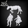 1:35 - Civils et cheval morts - Exode 1940