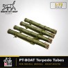 1:72 - WW2 PT-BOAT Tubes lance torpille (Revell  05147/05175)