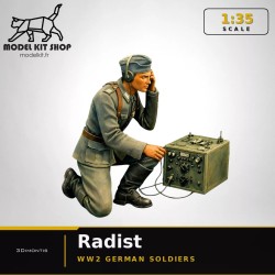 1:35 - WW2 Soldat allemand Radio