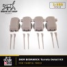 DKM BISMARCK Turrets Detail Kit