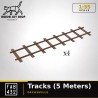 1:35 - Rails Decauville (Voie de 60)