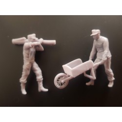 1:35 Serie - WW2 soldados alemanes trabajando 1