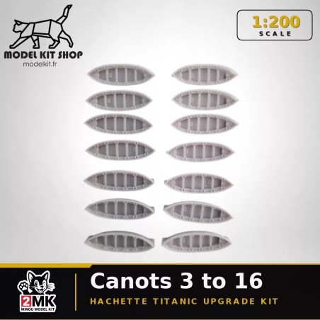 KIT 08 - Canots 3 à 16