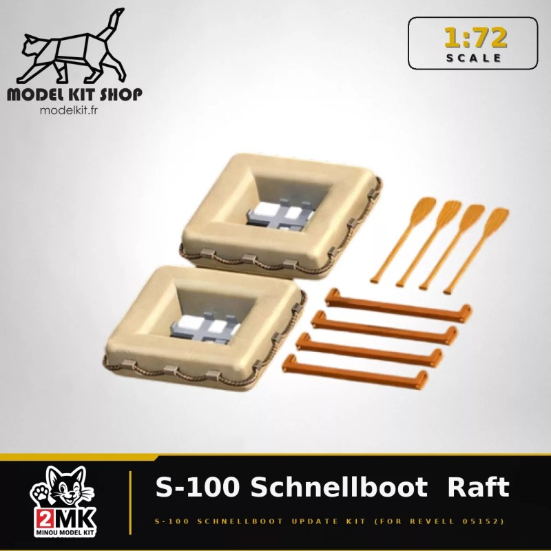1:72 - Schnellboot S-100 Radeaux