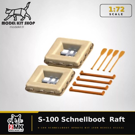 1:72 - Schnellboot S-100 Radeaux