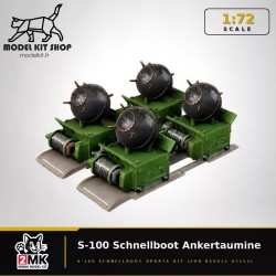 1:72 - WW2 German Mine 'Ankertaumine' for Revel S-100 (05162)