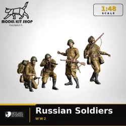 1:48 Serie - WW2 Soldats Russes