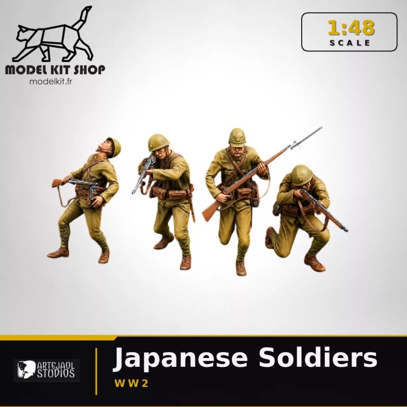 1:48  - WW2 Soldats Japonais