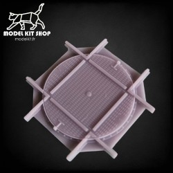 0 (1:43.5) - Targa rotante Decauville 2038B (via di 60 cm)
