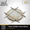 1:35 - Plaque Tournante Decauville 2038B (Voie de 60cm)