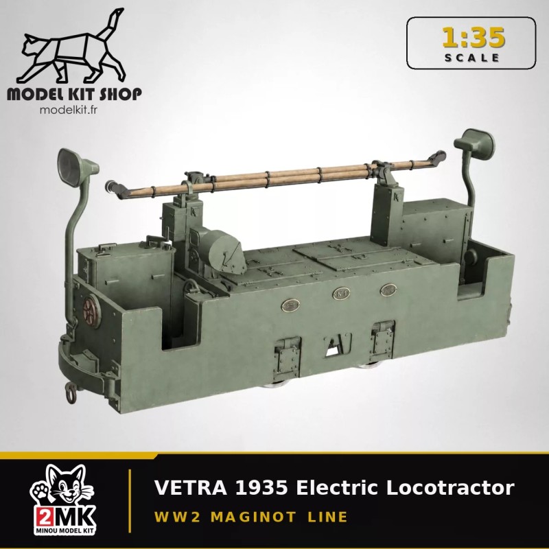 1:35 - Locotracteur Electrique VETRA (Ligne Maginot)