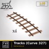 1:35 - Rails Decauville (Voie de 60)  - Courbes